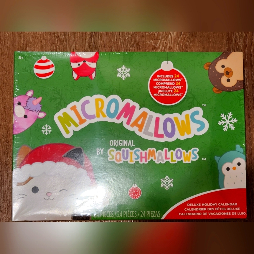 Micromallows Squishmallow 24 Day Advent Calendar